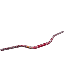 Руль 28мм OTOM RACING графика Metal Mulisha MX, розовый